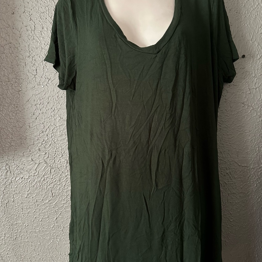 Green Tunic Top
